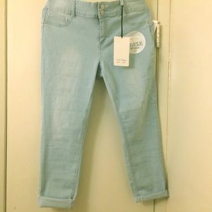 24'' inseam ankle jeans